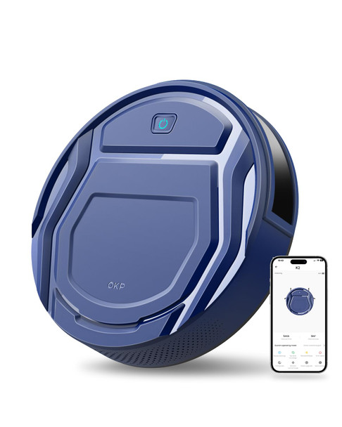 OKP LIFE K2 ROBOT VACUUM CLEANER 1800 MAH K2-BLUE - BLUE New