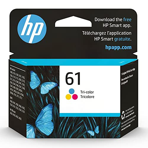 HP 61 TRI-COLOR INK CARTRIDGE 5635, DESKJET 1000, 2050, 2510, 2540 - MULTICOLOR