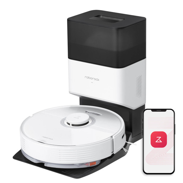 ROBOROCK Q7 MAX PLUS ROBOTIC VACUUM AND MOP WITH LIDAR NAVIGATION - WHITE