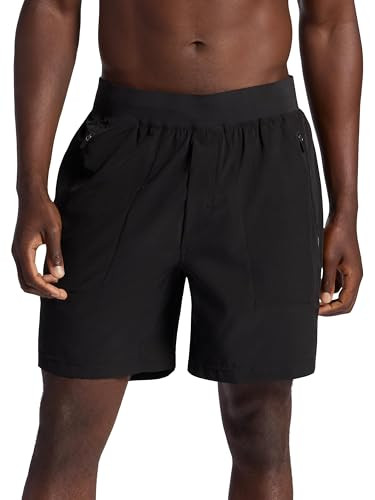 GAM251SH17 Gaiam Men's Nomad 7” Short, Standard Fit, XL - BLACK New
