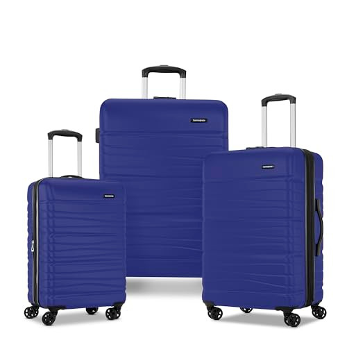 SAMSONITE EVOLVE SE HARDSIDE EXPANDABLE LUGGAGE SAPHIR BLUE 3PC SET