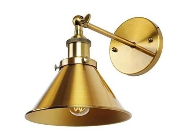 HFALGR MODERN WALL SCONCE LIGHT - BRASS