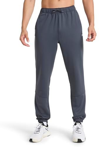 REM243P038016 Reebok Men's Velocity Pant Standard Fit 31” Inseam Men's XL -EBONY New