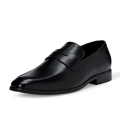 AEMN60972F25 AMAZON ESSENTIALS MEN LOAFER WITH MEMORY FOAM SIZE 9.5 - BLACK