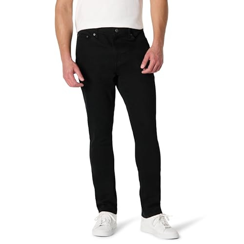 AMAZON ESSENTIALS MEN'S LOW STRETCH SLIM-FIT JEAN -SIZE MEN 30WX28L -BLACK New