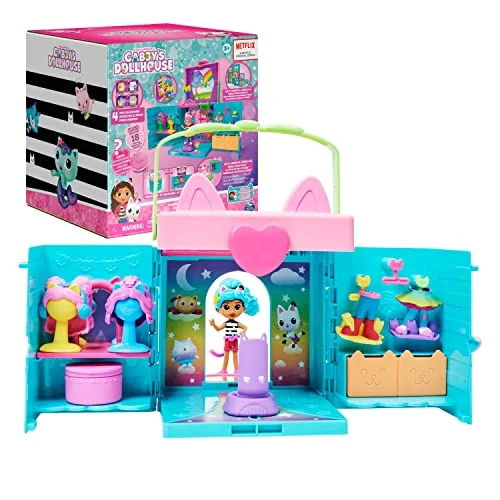 DREAMWORKS GABBY’S DOLLHOUSE DRESS-UP CLOSET PORTABLE PLAYSET DOLL MISSING