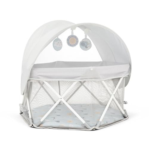 REGALO MY PLAY BABY PORTABLE INFANT ACTIVITY CENTER - GRAY