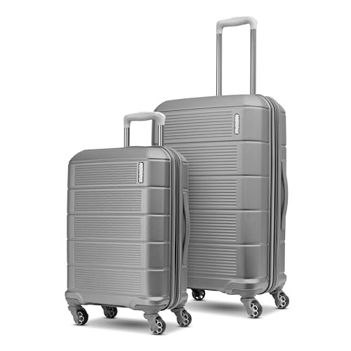AMERICAN TOURISTER STRATUM 2.0 EXPANDABLE HARDSIDE LUGGAGE, SP20/24 - SILVER