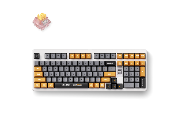 MCHOSE x Unbox Therapy UT98 98% Tri-Mode Wireless Gasket Mount Mechanical