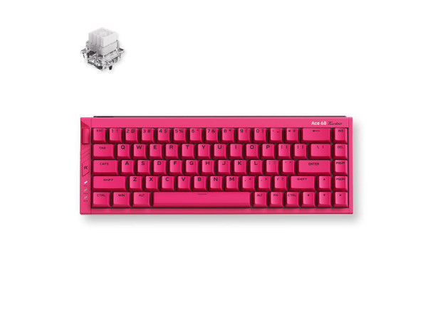 MCHOSE Ace68 Turbo 65% Aluminum Hall Effect Magnetic Switch Keyboard, 16K