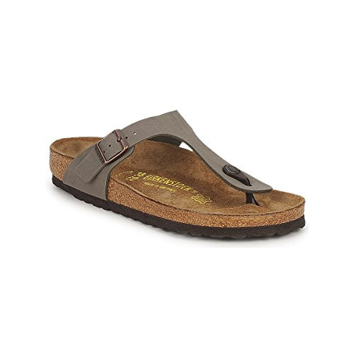 BIRKENSTOCK GIZEH UNISEX SANDAL - EU M40, 7-7.5 MEN, 9-9.5 WOMEN - STONE