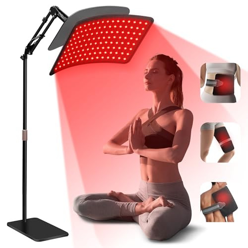 INTEO Red Light Therapy for Body and Face 2-in-1 Red Light Therapy Detachable