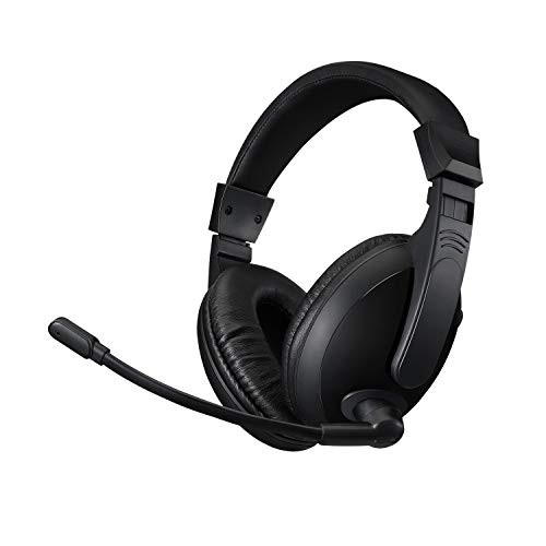ADESSO XTREAM H5U STEREO USB MULTIMEDIA HEADPHONE/HEADSET WITH MICROPHONE