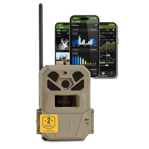 MOULTRIE EDGE 2 PRO CELLULAR TRAIL CAMERA AUTO CONNECT NATIONWIDE 4G LTE