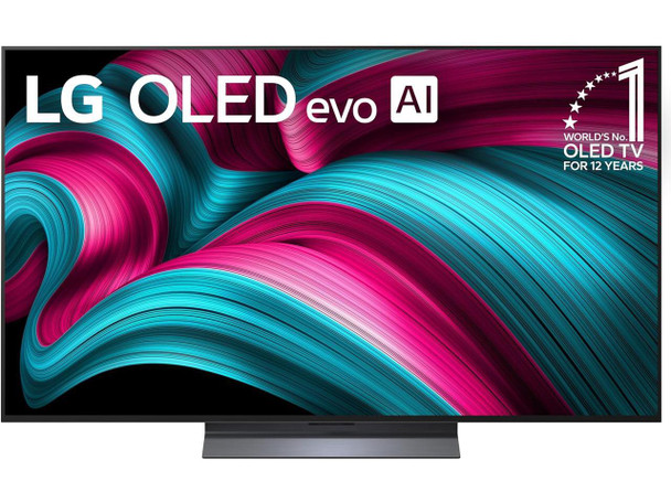LG 55-Inch Class OLED evo AI 4K C5 Series Smart TV w/Dolby Atmos, Dolby Vision,