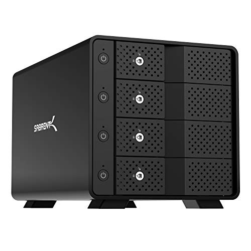 SABRENT 4-BAY USB 3.2 GEN 2 SATA DOCKING HDD/SSD 10GBPS USB-C NO RAID DS-SC4B