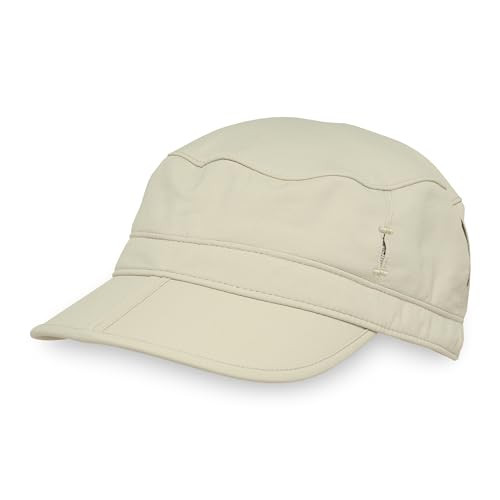 S2A06076 SUNDAY AFTERNOONS UNISEX-ADULT SUN TRIPPER CAP MEDIUM CREAM/GRAY New