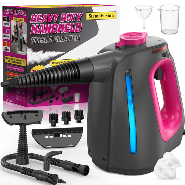 STEAMFUSION HEAVY DUTY HANDHELD STEAM CLEANER FOR CLEANING - PURPLE