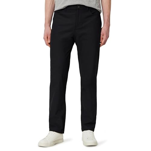 AEMN51568M26 AMAZON ESSENTIALS CLASSIC FIT 5 POCKET PANTS 36W X 30L - BLACK New