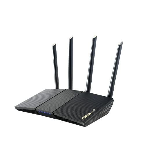 ASUS RT-AX1800S DUAL BAND WIFI 6 EXTENDABLE ROUTER SUBSCRIPTION-FREE - BLACK