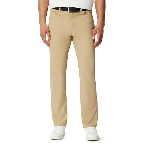 AMAZON ESSENTIALS MEN CENTRALGED HARLEY FIT 5 POCKET COMMUTER SIZE 30X32 Tan New