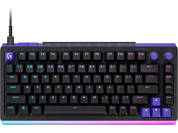 Logitech G512 X 75 DUAL SWAP, Hot-Swappable TMR Analog / Mechanical Gaming