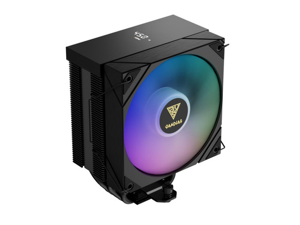 Gamdias Boreas M2-51D ARGB CPU Air Cooler with Digital Display, 5 Copper Heat