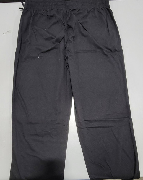BLUE ICE MEN'S DRAWSTRING JOGGER SWEATPANTS - SIZE: MEN M - BLACK New