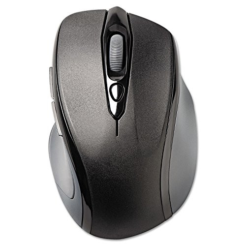 KENSINGTON PRO FIT MID-SIZE WIRELESS MOUSE WITH NANO RECEIVER K72405US - BLACK