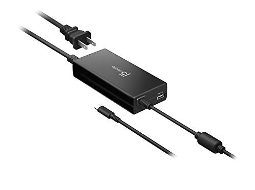 J5CREATE USB TYPE C PD 100W FAST CHARGER FOR MACBOOK PRO, NOTEBOOK - BLACK