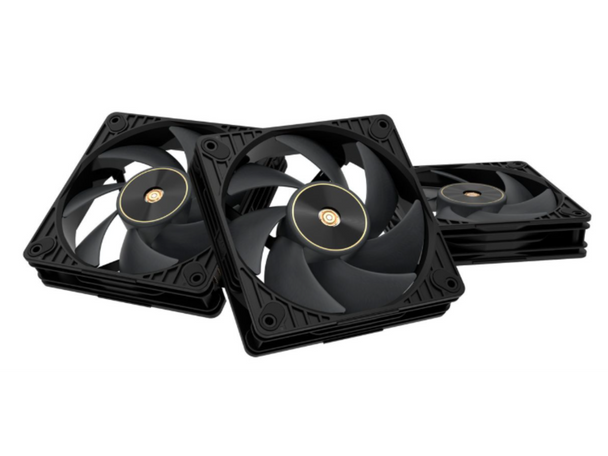 ASUS ProArt PF120 3-Pack 120mm PWM Fans, 3000RPM, High Airflow/Static Pressure,