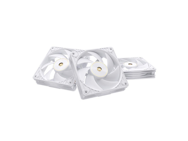 ASUS ProArt PF120 White Edition 3-Pack 120mm PWM Fans, 3000RPM, High