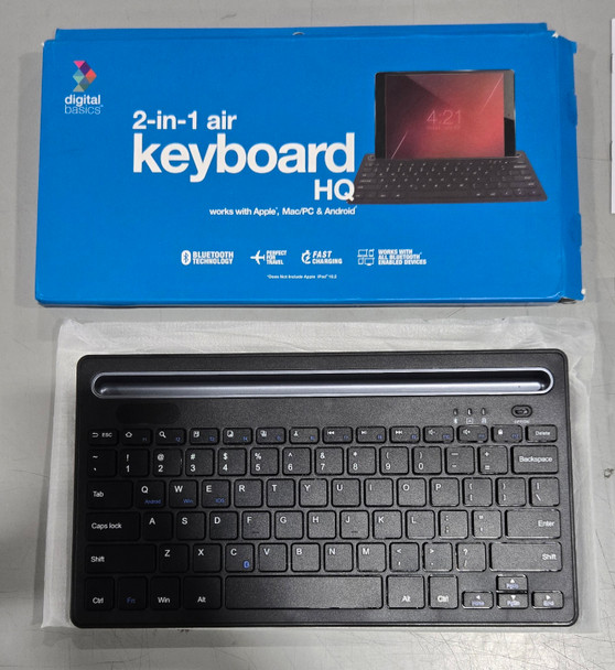 DIGITAL BASICS 2IN1 AIR KEYBOARD HQ - BLACK