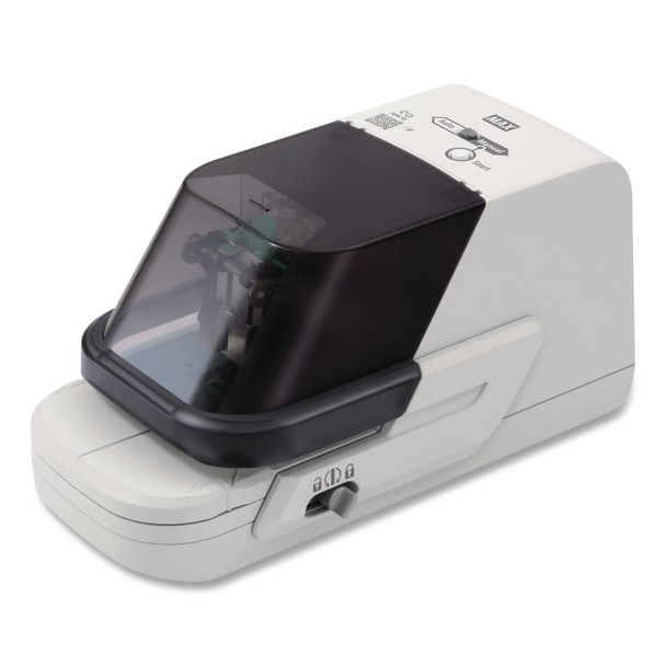 MAX ELECTRIC FLAT CLINCH HEAVY DUTY STAPLER, 70 SHEET CAPACITY, GRAY - GRAY