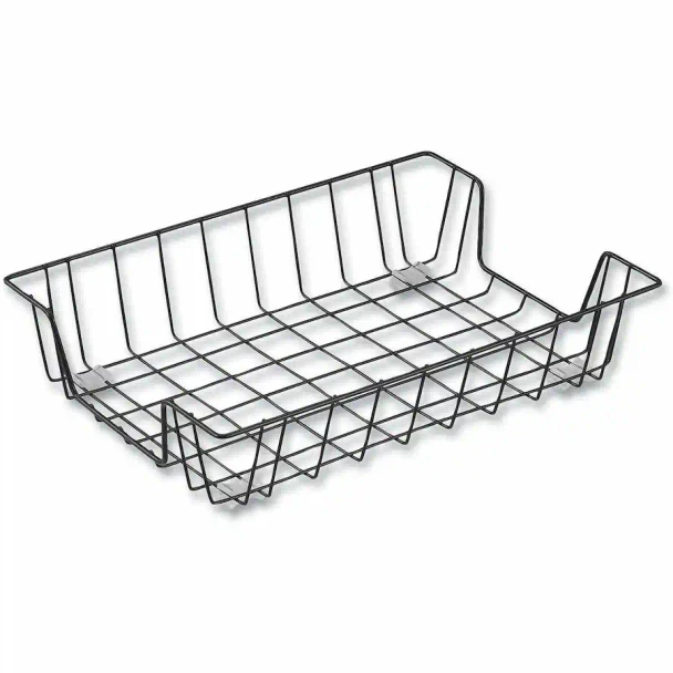 UNIVERSAL WIRE METAL LETTER TRAY 1 SECTION LETTER SIZE FILES - BLACK New