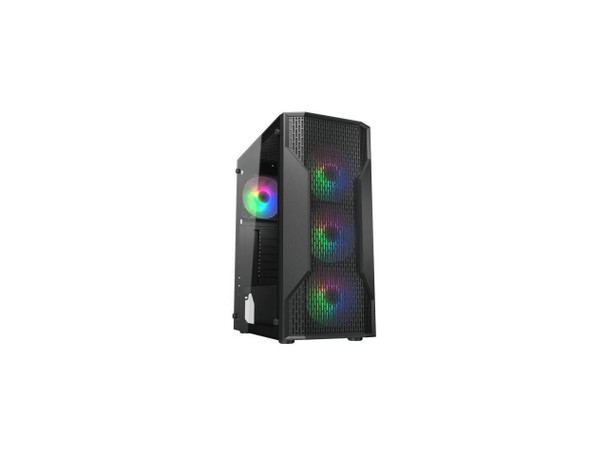 COUGAR MX110 RGB Mid-Tower ATX PC Case  Built for Basics. Ready for More.  4X