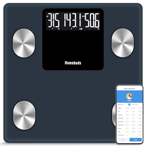 Homebuds FSA&HSA 550lb Smart Weight Scale HB9123 - Grey