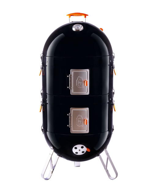 PROQ BBQ SMOKER (EXCEL V4) 4IN1 CHARCOAL MEAT SMOKER BBQ 101220 - BLACK