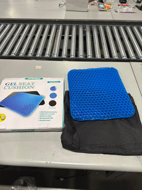 ADUKEN SIT SILICONE GEL SEAT CUSHION - BLUE