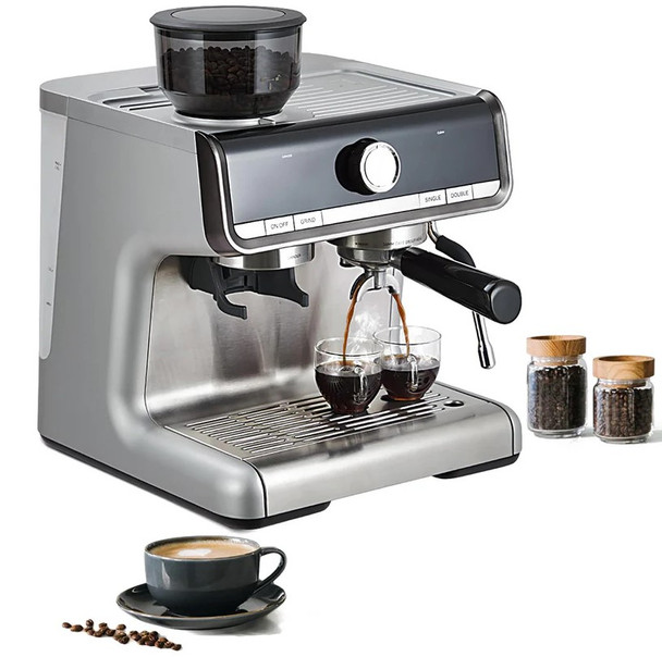 GARVEE 1450W 120V 20 BAR ESPRESSO MACHINE STEAM WAND - SILVER