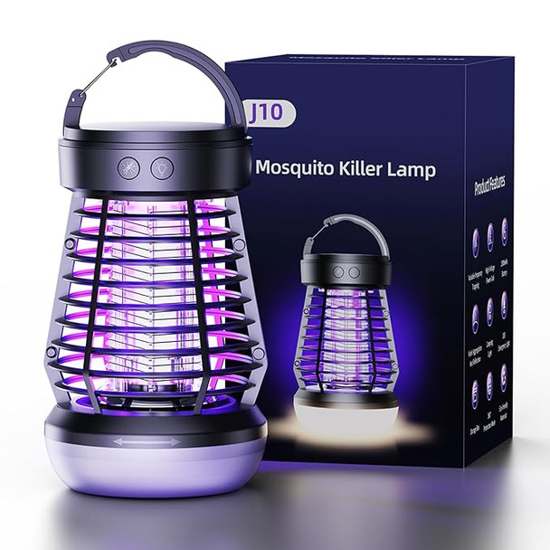 BSEICAL ELECTRIC INSECT KILLER, PORTABLE INSECT KILLER - BLACK