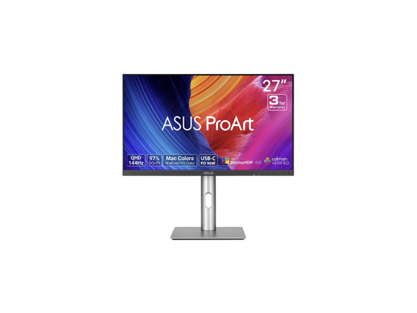 ASUS ProArt Display PA278CGRV Professional Monitor - 27", IPS, 144Hz, QHD (2560