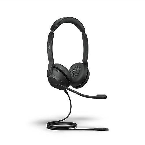 JABRA EVOLVE2 30 SE WIRED STEREO NOISE-CANCELLING HEADSET FEATURES 2-MIC - BLACK