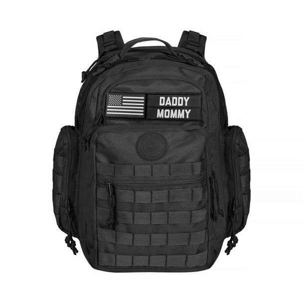 PHIL & JACK DIAPER BACKPACK 2.0 - BLACK