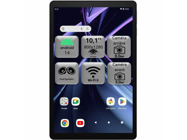 Acer Iconia Tab A10 A10-21 A10-21-A0T7 Tablet - 10.1" WXGA - Allwinner - 4 GB -