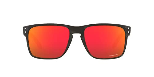OAKLEY MENS OO9417 HOLBROOK XL SQUARE SUNGLASSES BLACK CAMOUFLAGE/PRIZM RUBY