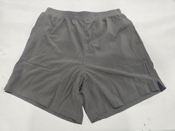 JUMP START MEN'S SHORTS - SIZE: MEN XL - GRAY New
