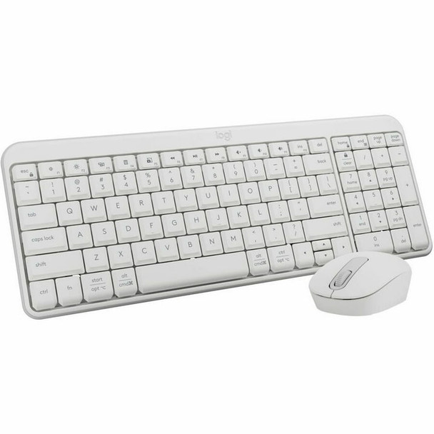 Logitech MK250 Bluetooth Wireless Mouse and Keyboard Combo - White