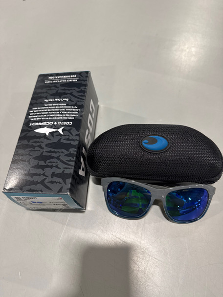 COSTA DEL MAR VELA RECTANGULAR 580G - OCEARCHSHINYCOASTAL/BLUEMIRRORED