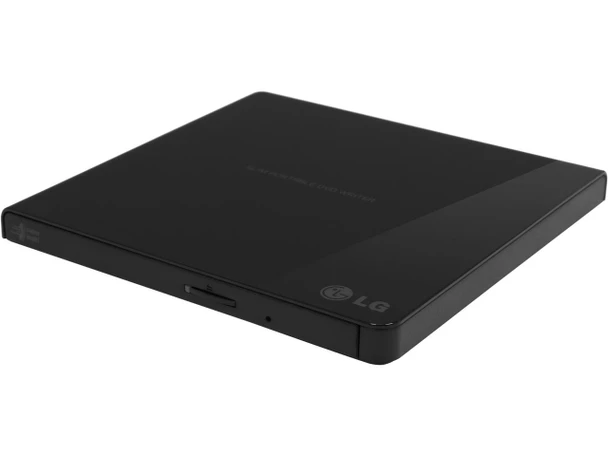 LG External CD/DVD Rewriter With M-Disc Mac & Surface Support (Black) - Model